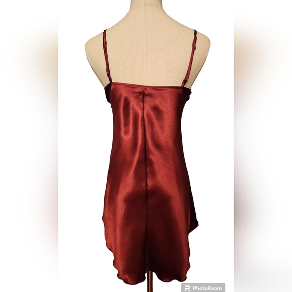 Vintage Burgundy Colesce Couture Lingerie size Small - Picture 5 of 14